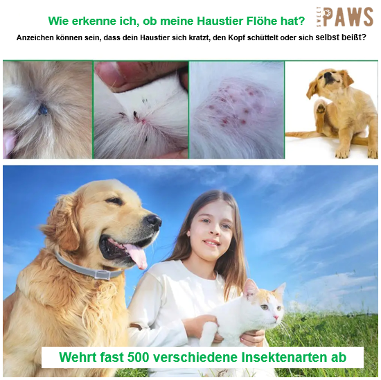 PawProtec Anti-Zecken Halsband