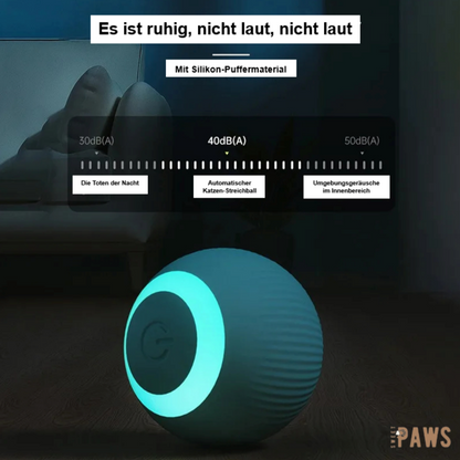 "Twist &amp; Chase: The interactive spinning ball for playful cats" 