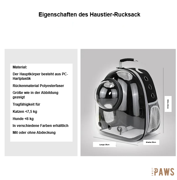 „Catventure: Der stylische Rucksack für unterwegs“