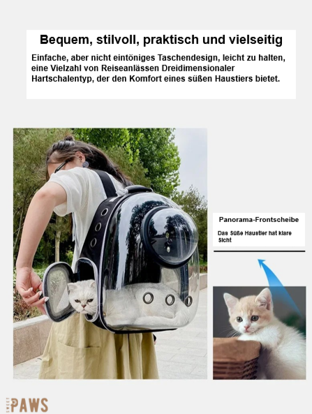 „Catventure: Der stylische Rucksack für unterwegs“