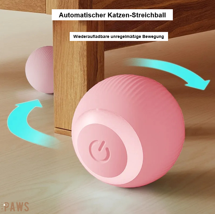 "Twist &amp; Chase: The interactive spinning ball for playful cats" 